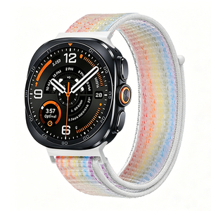 Nylon Hook Loop Loop Back <b>Watch</b> Band Strap for Samsung Galaxy <b>Watch</b> Ultra2 Ultra - Product Image 1