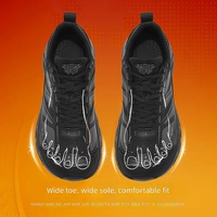 Chaussures de course respirantes pour hommes avec logo personnalisé, semelle extérieure en EVA, tige en mesh, bout large, fabriquées par ODM Factory