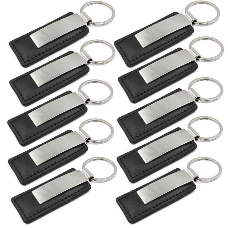 Leather Keychains Wholesale Sublimation Custom Pu