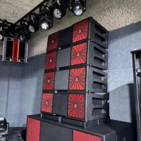 Pro-212 Equipo de Sonido Profesional para DJ, 1200 Vatios RMS, Sistema Line Array de 12'' con Subwoofer Doble de 21 Pulgadas