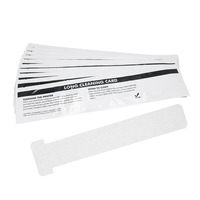 Entretien de l'imprimante de cartes d'identité Fournitures de nettoyage Evolis ACL004 Kit de nettoyage de cartes T compatibles pour Zenius et Primacy 2