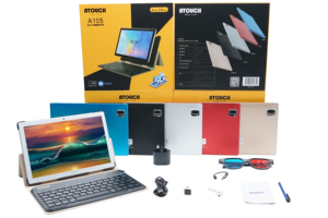 Atouch A105 Max 10.1 Inch Máy Tính Bảng Android 1.7Ghz Octa Lõi 2 Trong 1 Máy Tính Bảng Máy Tính Xách Tay Kinh Doanh Máy Tính Bảng PC Với Bàn Phím - Product Image 2