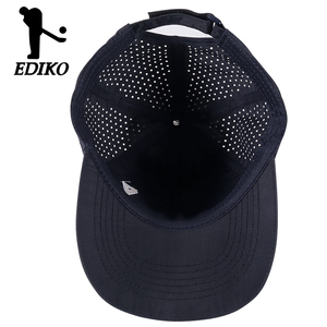 EDIKO-Gorra para deportes al aire libre con logotipo, ajustable, color negro, para deportes al aire libre y parejas - Product Image 3