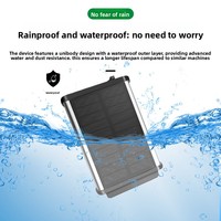 Traceur GPS+Beidou solaire étanche IP65 4G pour bétail |   Alarme vibrante avec autonomie de 1 an pour bovins, chevaux et animaux de compagnie