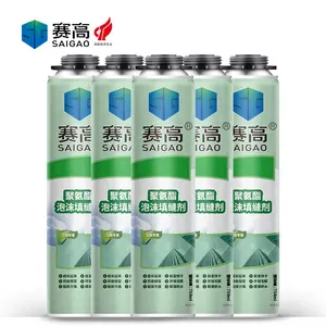 SAIGAO卸売PUフォームスプレーポリウレタン断熱材PUフォーム接着剤は市場メーカーです