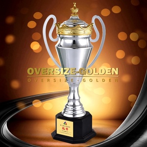 Trofeo de Metal Personalizado, Bañado en Oro y Electrochapado, con Acabado Bronceado, para Premios de Competiciones y Campeonatos de Equipos - Product Image 3