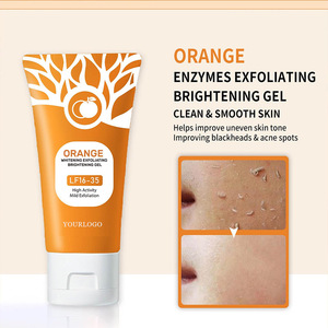 <span class=keywords><strong>Gel</strong></span> exfoliant blanchissant à l'orange biologique, vitamine C, <span class=keywords><strong>gel</strong></span> rafraîchissant pour le soin de la peau du <span class=keywords><strong>visage</strong></span>, nettoyage en profondeur - Product Image 2