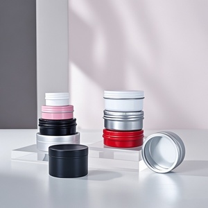 Latas de Metal Negras Mate para Cosméticos, 30ml, 60ml, 100ml, 150ml, Envase Metálico para Pomada, Cera para el Cabello - Product Image 6