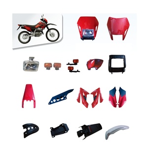 Accessoires de cadre de moto tout-terrain carénage de phare avant garde-boue Kits de carrosserie en plastique ABS pour Kits de carénage XR250 - Product Image 1