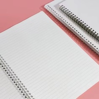 Carnet à feuilles mobiles A5 par Sublimation avec bobine imprimée vierge carnet de notes atmosphérique Simple pour le bureau des étudiants