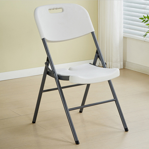 Sedia Pieghevole Moderna in Plastica Resistente HDPE, Portatile e Impilabile per Noleggio Eventi - Product Image 1
