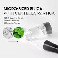 Vente en gros Marque privée Huile hyaluronique pour les lèvres Vegan Lip Filler Hydratant Vitamine E Noix de coco Brillant à lèvres