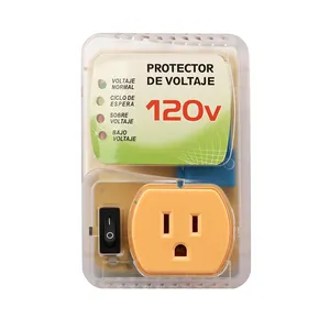 120V 20A TV Guard Adjustable Air Conditioner Voltage Protector Home Automatic Fridge Power Guard Surge Protector With Switch