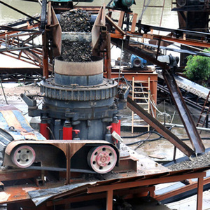 Concasseur hydraulique à cône secondaire pour roches dures et minerais d'or, de fer et de cuivre, équipement de concassage fin - Product Image 6