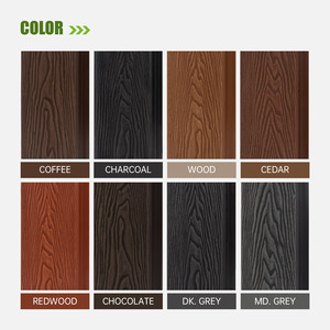 Nouveaux panneaux muraux WPC imperméables, ignifuges et résistants aux fissures pour l'extérieur et l'intérieur, design moderne, alternative au bois - Product Image 3