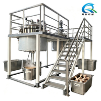 Volledig automatische boterbrodoefeningslijn voor fruitconcentratie-extractie, hoogconcentratie verwerkingsapparatuur met een capaciteit van 800-1500L