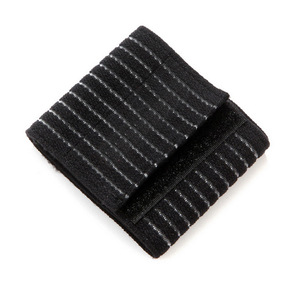 Muñequera Deportiva de Nailon Negra con Soporte de Presión Universal para Adultos, para Fitness y Levantamiento de Pesas - Product Image 5