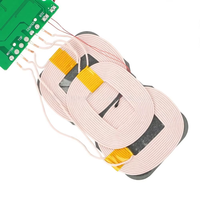 Module émetteur de charge sans fil Qi 10W, charge rapide, plaque de charge, bobine d'induction à 5 bobines, transfert de puissance haute efficacité