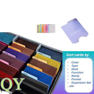YY 3000 + กล่องเก็บการ์ดซื้อขายเคสจัดระเบียบความจุขนาดใหญ่พร้อมแท็บตัวแบ่งสำหรับนักสะสม - Product Image 2