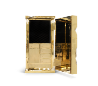 Style italien lumière luxe haut de gamme en acier inoxydable antivol coffre-fort créatif Designer Villa Mansion Art mot de