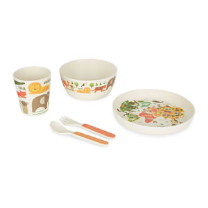 Bon marché ABC enfant en bas âge <span class=keywords><strong>repas</strong></span> essentiel coffret cadeau <span class=keywords><strong>bébé</strong></span> alimentation <span class=keywords><strong>bambou</strong></span> mélamine tasse bol assiette Logo personnalisé ensemble de dîner - Product Image 2
