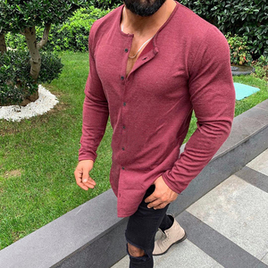 Camisas masculinas sang trọng Áo sơ mi tùy biến Logo ODM Golf Áo sơ mi quần áo chất lượng hàng đầu thiết kế áo sơ mi giản dị Mens Chemise Bộ - Product Image 6