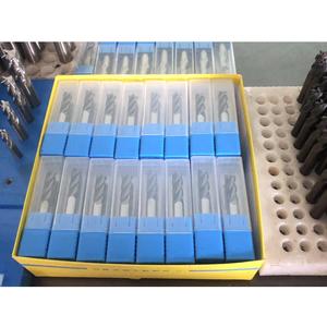 Fresa de carburo de tungsteno de acero de alta velocidad sin recubrimiento AlTiN convencional OEM/ODM para máquinas de fresado horizontal/vertical - Product Image 1