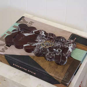 Bandeja de Almacenamiento Moderna con Borde Festoneado para Joyas y Perfumes, para Baño y Sala de Estar - Product Image 1