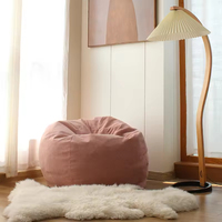 Vente directe d'usine pouf de luxe canapé design moderne pouf chaise nordique meubles de chambre loisirs chaise inclinable canapé paresseux