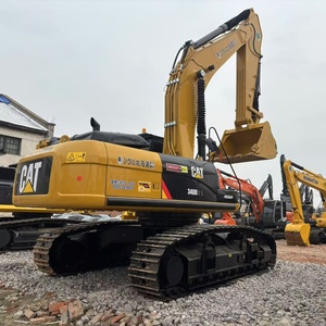 Excavatrice Caterpillar 340D2L d'occasion, 95% neuve, 34T, grande excavatrice d'occasion, conforme EPA/CE, à vendre - Product Image 1