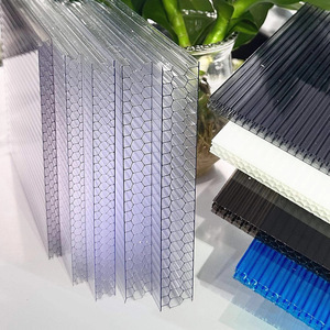 Panel de Plástico Multicapa Irrompible al por Mayor, Lámina Hueca de <span class=keywords><strong>Policarbonato</strong></span> Celular Transparente e Impermeable - Product Image 5