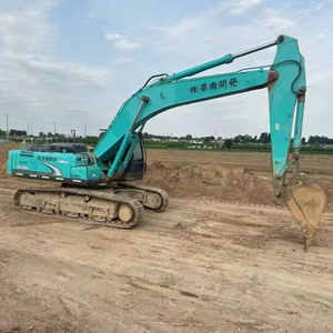 Excavatrice d'occasion Kobelco SK350 SK200-7 du Japon à bas prix, 35 tonnes, modèle Kawasaki 2022, plus économique en carburant, bonne affaire - Product Image 1
