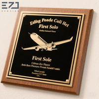 Fabrication de produits en bois bricolage plaque de trophée en bois personnalisée trophée de récompenses plaque en bois de Base personnalisée avec conception personnalisée