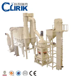 Máquina trituradora de polvo de piedra de malla de tamaño terminado 300-2500 para línea de producción de polvo de carbón activado