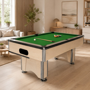 Tavolo da <span class=keywords><strong>Biliardo</strong></span> Americano 6ft 7ft 8ft 9ft in MDF per Uso Interno, Casa, Bar, Club, Diverse Opzioni SKU OEM - Product Image 3