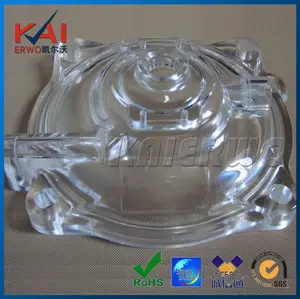 KAIERWO-piezas de plástico transparente PMMA/PC, SLA/SLS, servicio de impresión 3D, fundición al vacío y molde de silicona