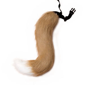Ventes directes du fabricant Nouveau Halloween Cosplay Fluffy Simulation Black Fox Tail Accessory Plush Material <span class=keywords><strong>Top</strong></span> Selling - Product Image 6