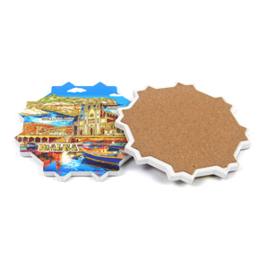 Posavasos de Cerámica Personalizados al por Mayor, Posavasos Absorbentes de Piedra, Posavasos Vintage de <span class=keywords><strong>Malta</strong></span>, para Decoración del Hogar y Regalos - Product Image 3