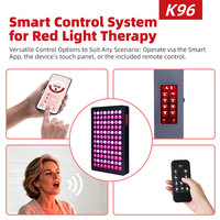 Panel de Terapia de Luz LED con Control por Voz y Aplicación, Carcasa de Aluminio con Múltiples Longitudes de Onda, Terapia de Luz Roja