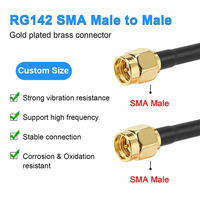 Conjunto de cable coaxial 3G/4G/5G/LTE equipo de red SMA macho antena extensor Cable adaptador conector de puente