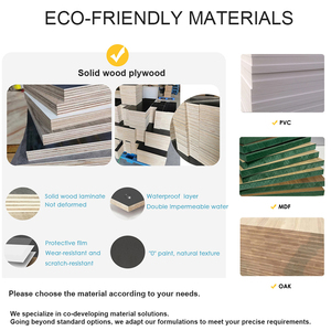 Tocadores de Baño de 32 Pulgadas, Gabinete de Baño de Madera Contrachapada, Tocadores de Baño Pequeños y Económicos con Lavabo - Product Image 2