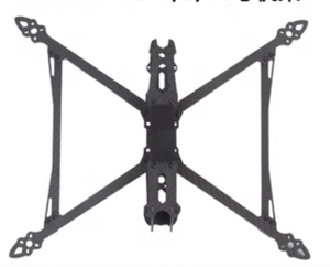 Hskrc Mak4 V2  MARK4/MAK4 V2 Marco de Dron de Fibra de Carbono de 8 Pulgadas y 10 Pulgadas FPV - Product Image 4