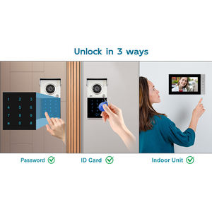 Maison intelligente WIFI Tuya APP Contrôleur d'accès biométrique étanche à empreinte digitale Carte RFID Clavier de contrôle d'accès de porte autonome - Product Image 6