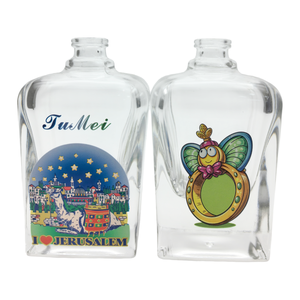 Service d'impression UV sur bouteille en verre de forme irrégulière personnalisée, impression numérique UV avancée, couleurs vives, séchage rapide - Product Image 2