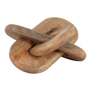 Scultura astratta in legno per decorazione di casa, ufficio, libreria, ornamento artistico - Product Image 6