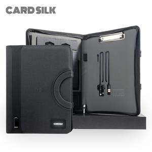 Portafolio con Cargador y Banco de Energía de 8000mAh, Directo de Fábrica, Carga Inalámbrica para Documentos, Teléfono y Tablet, Ideal para Negocios - Product Image 1