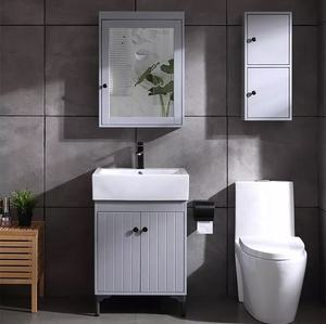 Piccolo <span class=keywords><strong>salvaspazio</strong></span> mobili per la casa bagno di vanità mobile bagno vanità con lavandino - Product Image 1