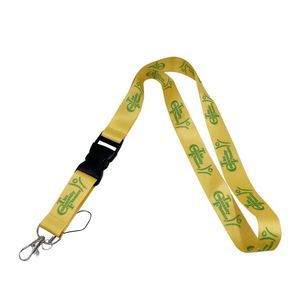 Sangle de téléphone en polyester imprimée directement en usine avec crochet, options d'impression numérique offset et hélio disponibles pour logo personnalisé - Product Image 2