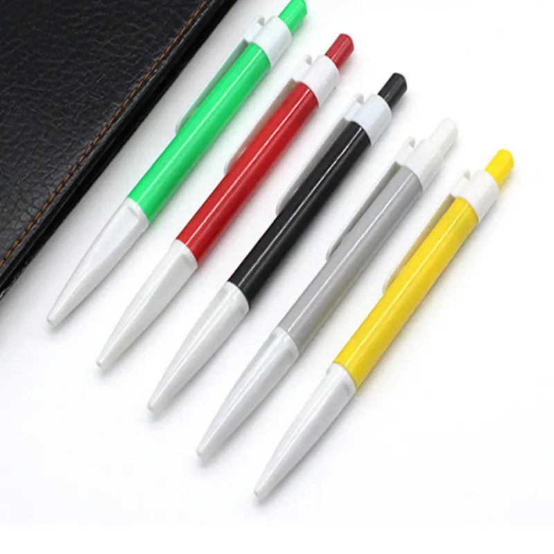 Custom ballpoint pen wholesale advertising pen plastic for office stationery business
