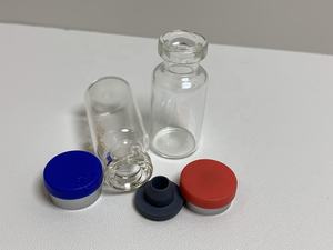 Hot Selling Custom Color Medical Glass <b>Bottles</b> Amber <b>Mini</b> Injection Tubular Vial Rubber Stopper Screen Printed for Infusions - Product Image 2